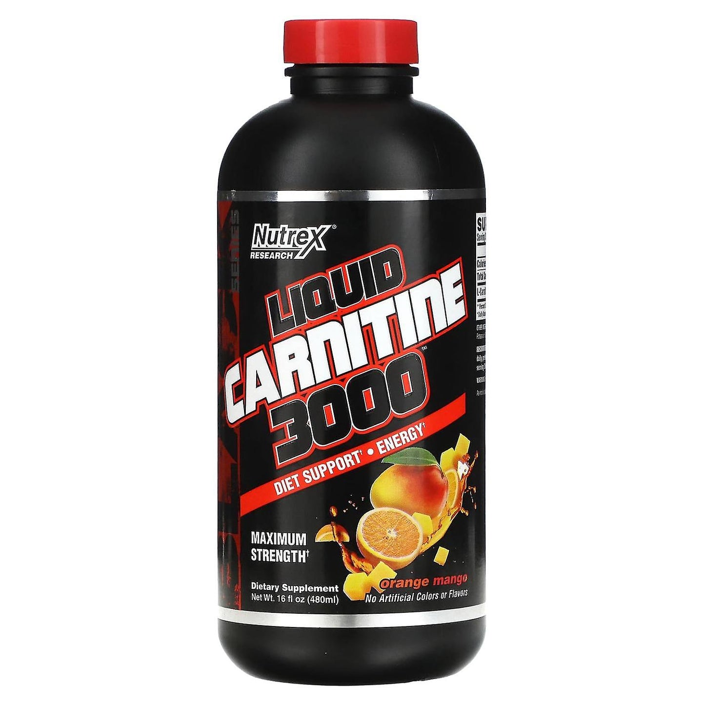 NUTREX LIQUID CARNITINE 3000 ORANGE MANGO