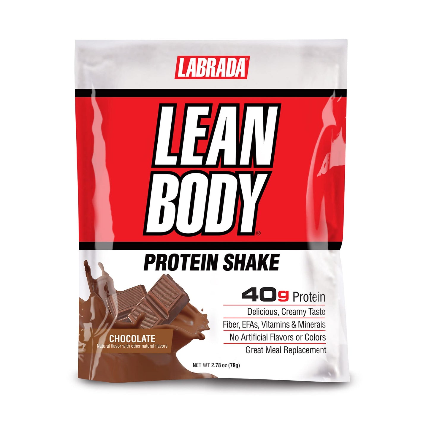 LABRADA LEAN BODY PROTEIN SHAKE CHOCOLATE 40G PROTEIN