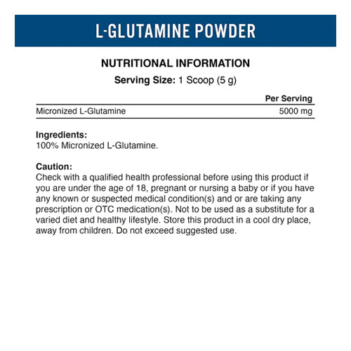 APPLIED NUTRITION L-GLUTAMINE