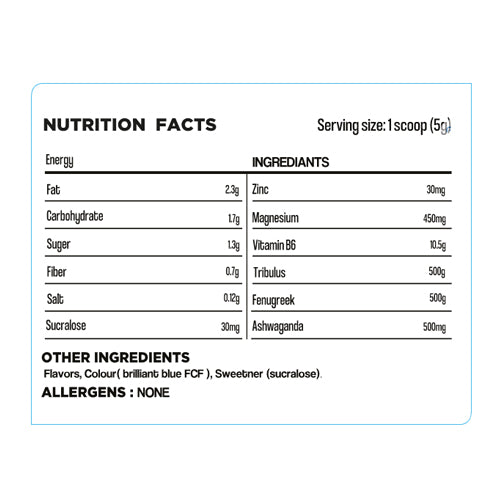 MACRO NUTRITION ZMA