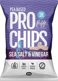 PRO CHIPS SEA SALT & VINEGAR 60G